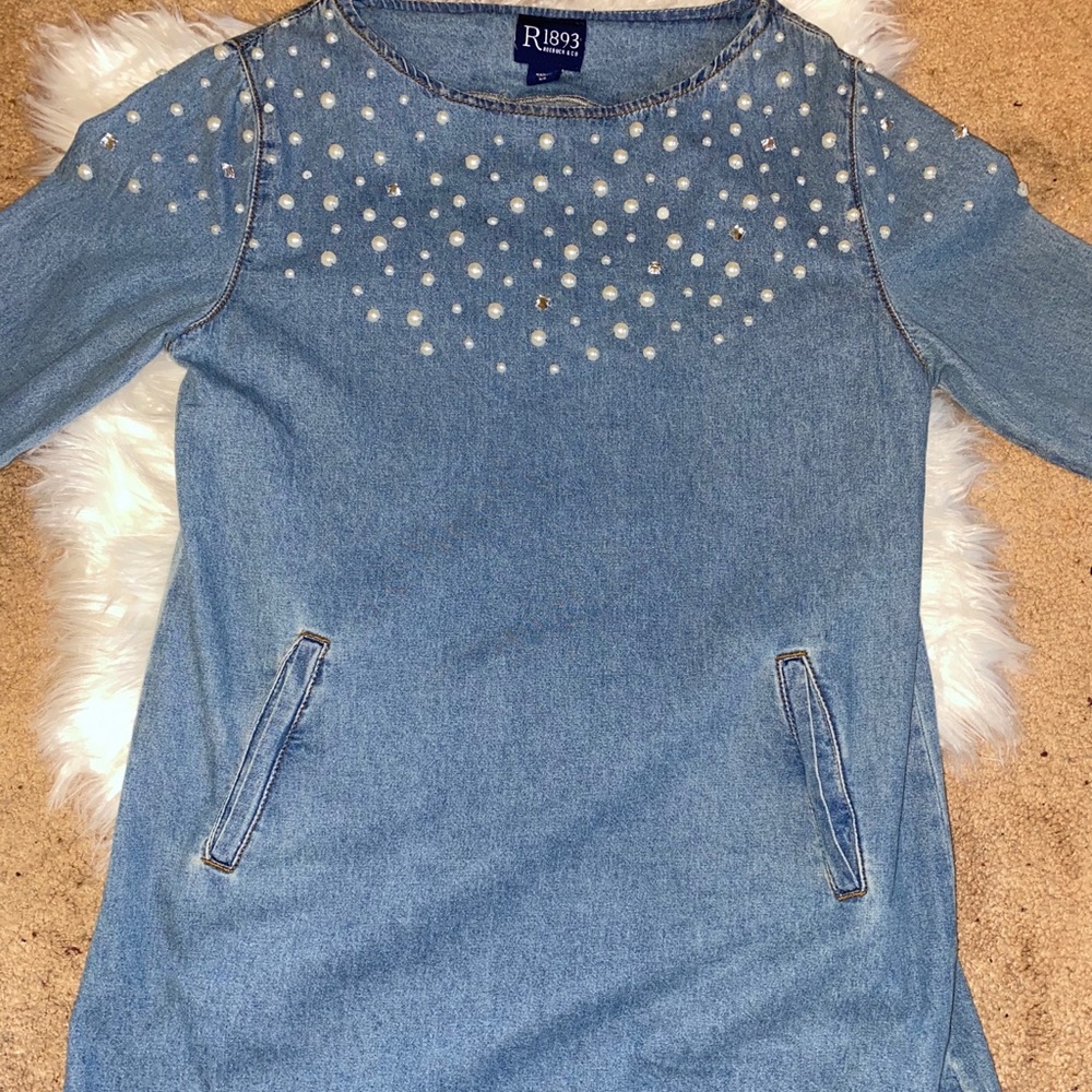 Denim dress